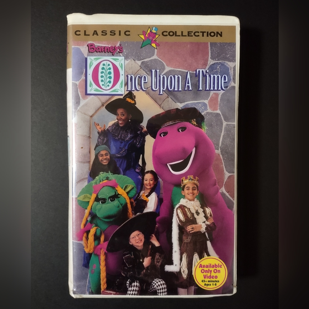 Barney's Once Upon A Time VHS - Classic Collection